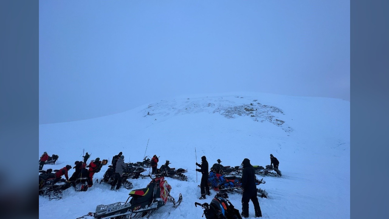 Avalanche in Grand County