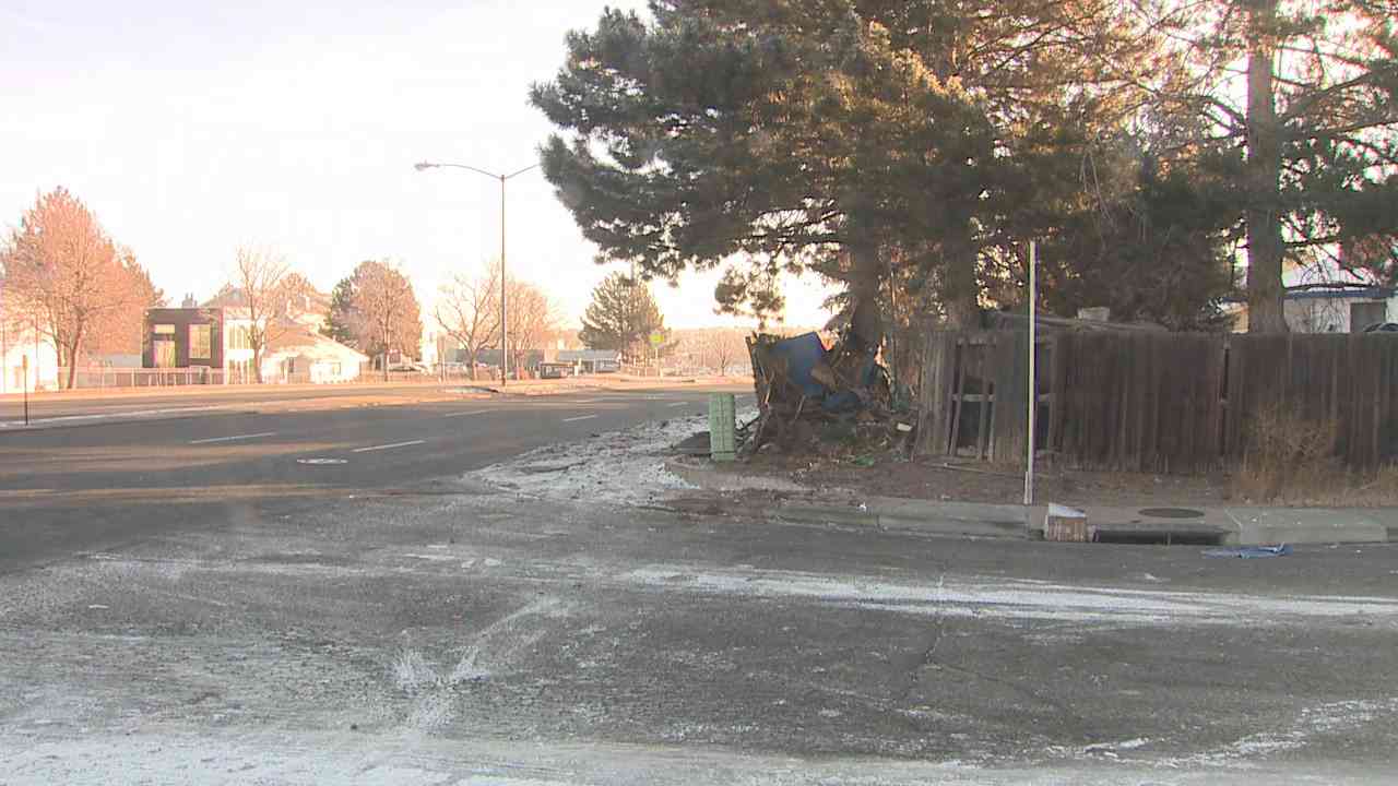 Teen crashes through Aurora fence