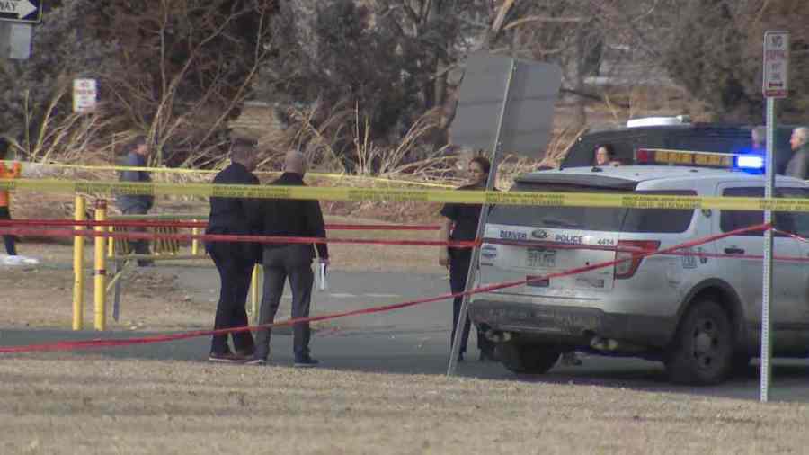 Denver police investigate a shooting 17th and Esplanade, near East High School