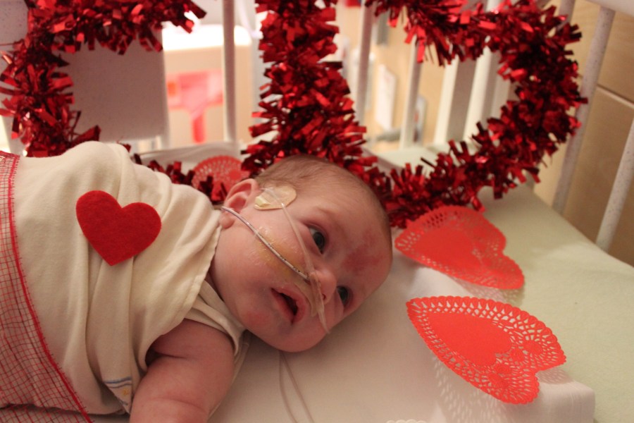 NICU babies' first Valentine's Day at Children’s Hospital Colorado, Colorado Springs