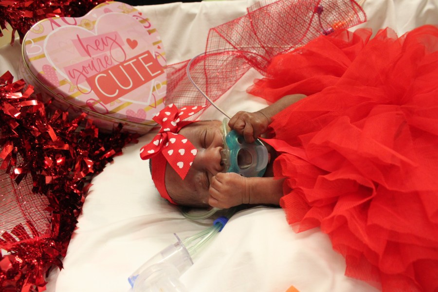 NICU babies' first Valentine's Day at Children’s Hospital Colorado, Colorado Springs