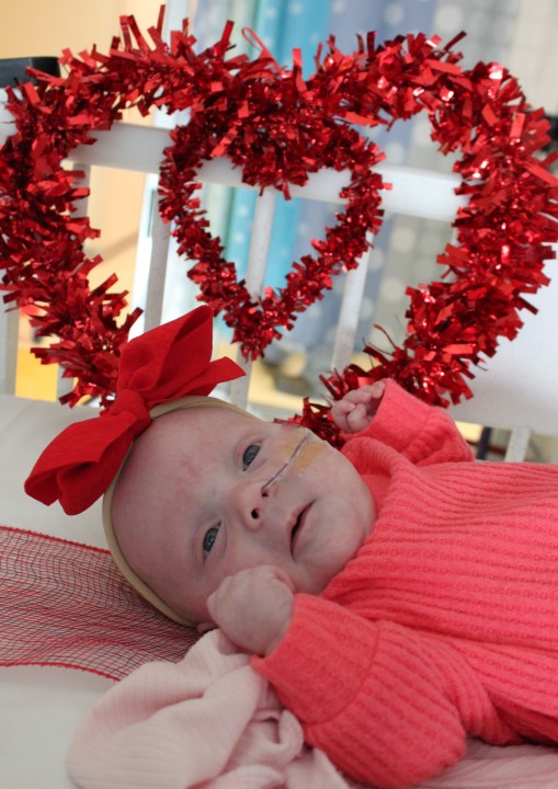 NICU babies' first Valentine's Day at Children’s Hospital Colorado, Colorado Springs