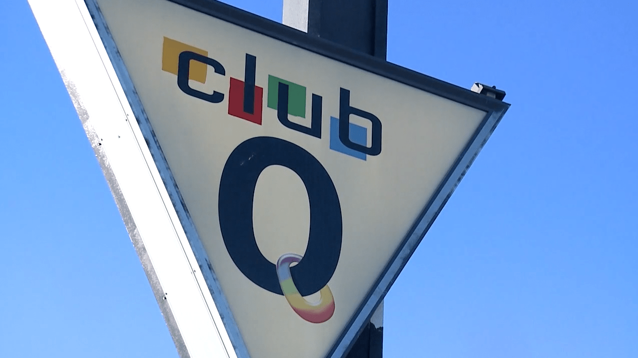 Sign outside Club Q