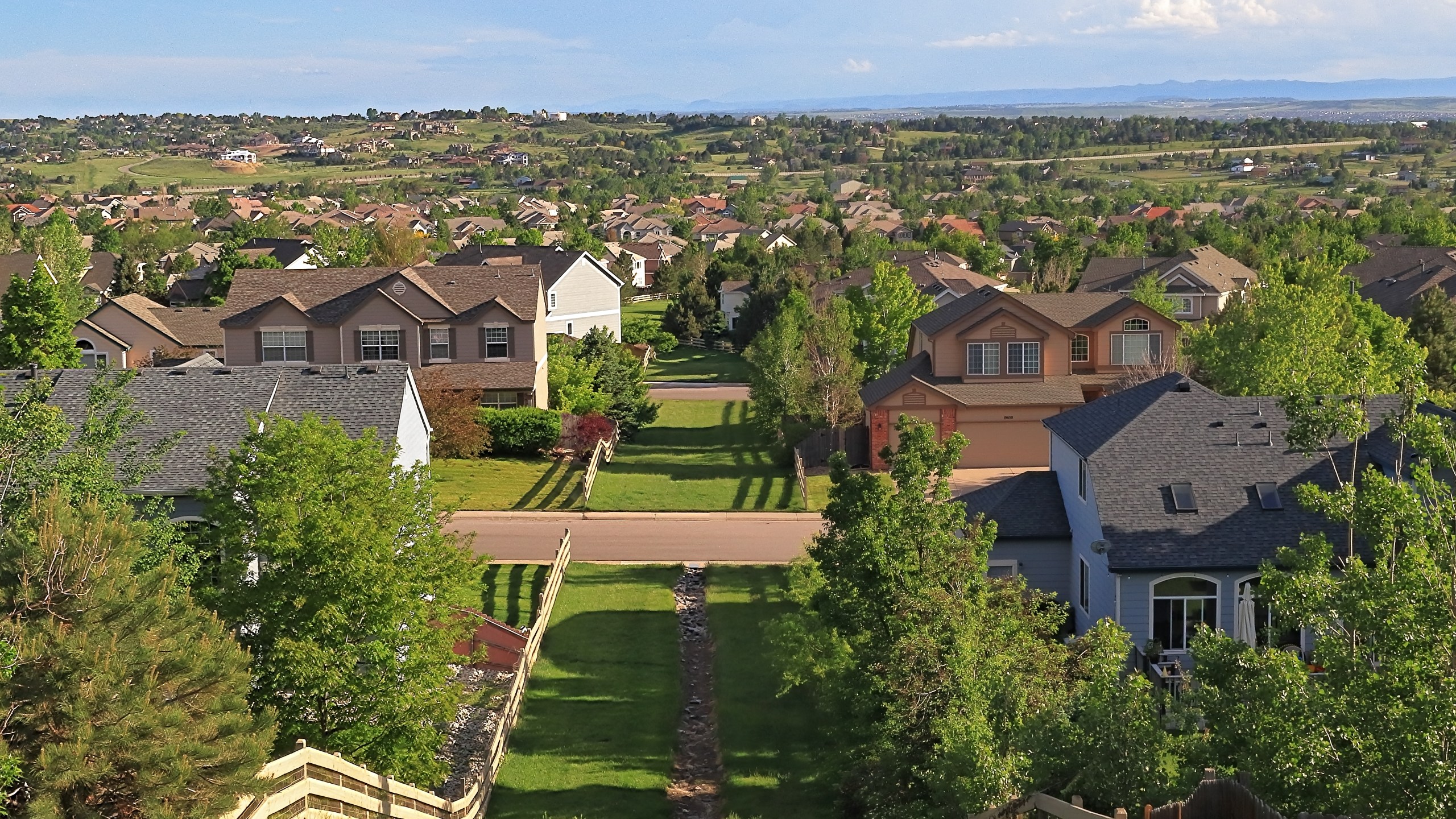 Centennial, Colorado - Denver Metro Area Residential Panorama