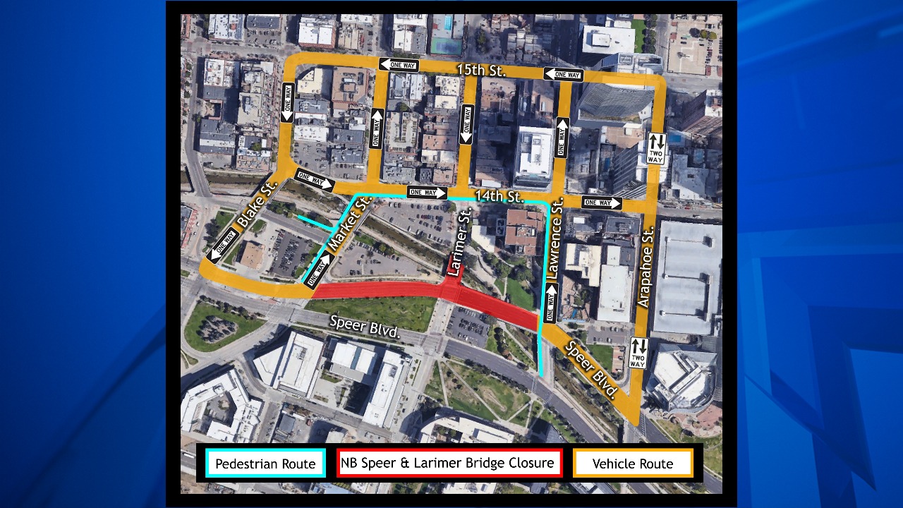 Speer closure travel map