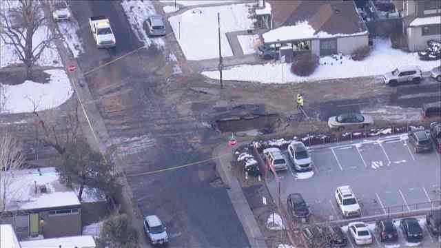 Water main break 2