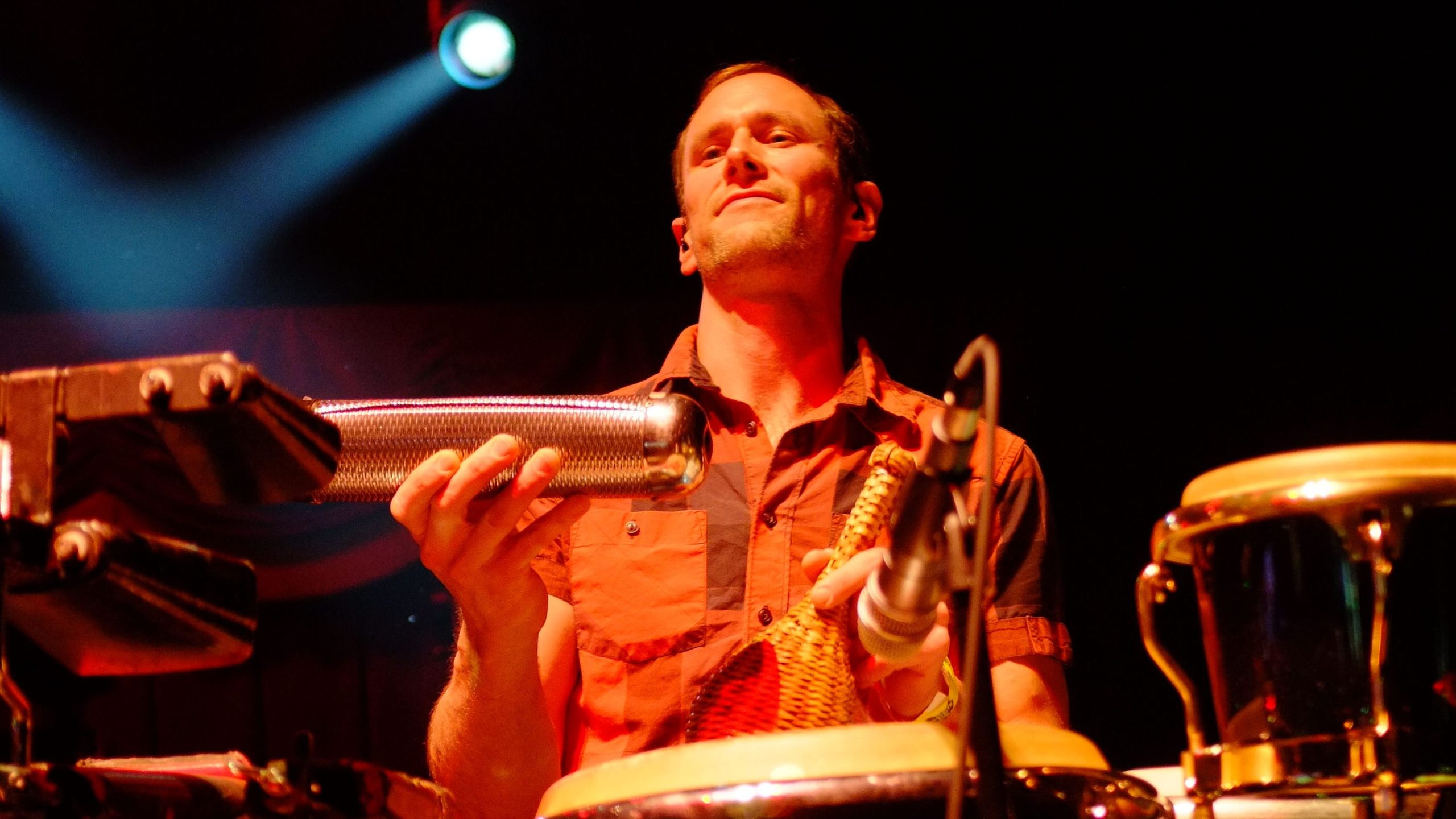 Chuck Morris of Lotus performs during the Sin City Incidents at the Brooklyn Bowl Las Vegas