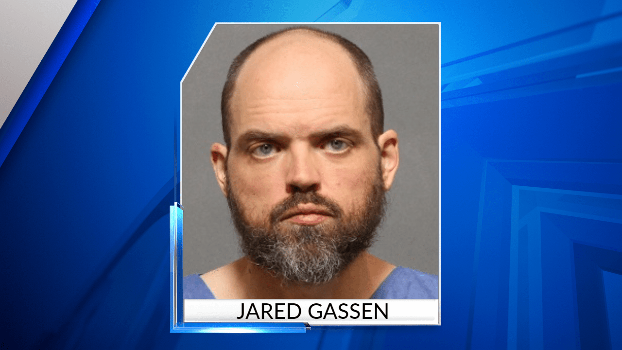 Jared Gassen is facing charges of kidnapping and assault after allegedly holding a woman against her will for more than a day