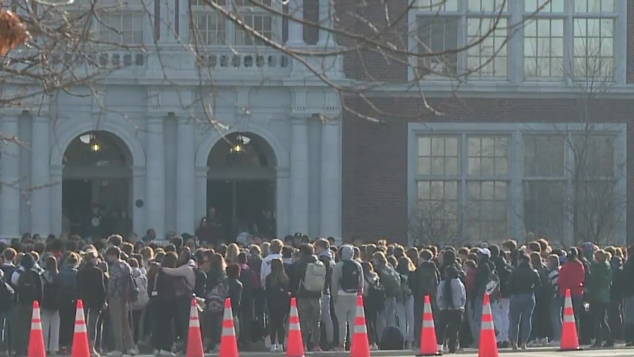 Students walk out at East High