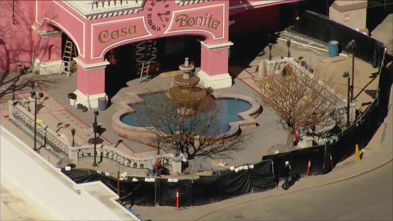 Fountain outside of Casa Bonita