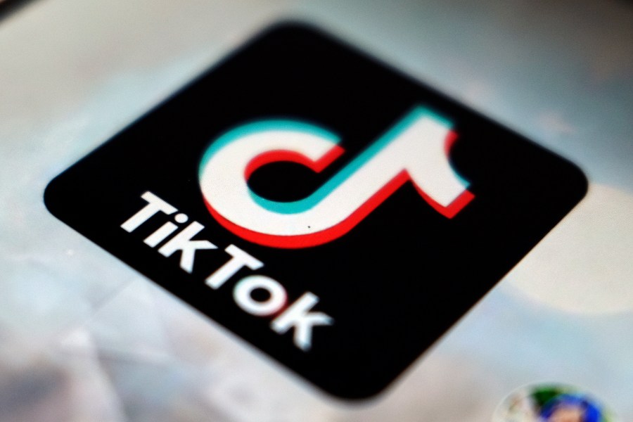 a TikTok app logo