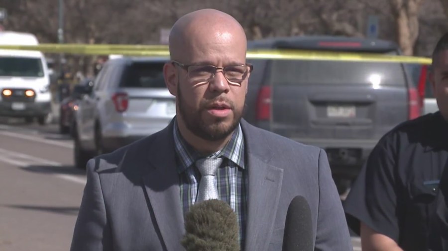 Denver Public Schools Superintendent Dr. Alex Marrero says an armed Denver police officer will be posted at all comprehensive high schools after Denver East High double shooting