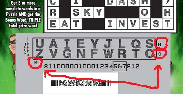 Colorado Lottery code example