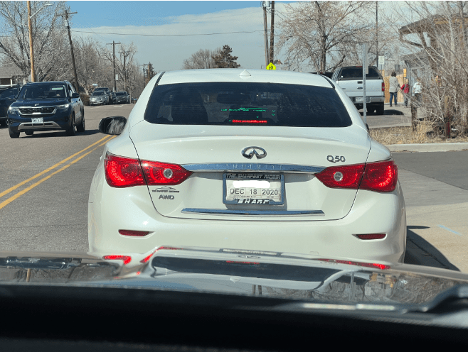 WRPD pulls over car with expired plates