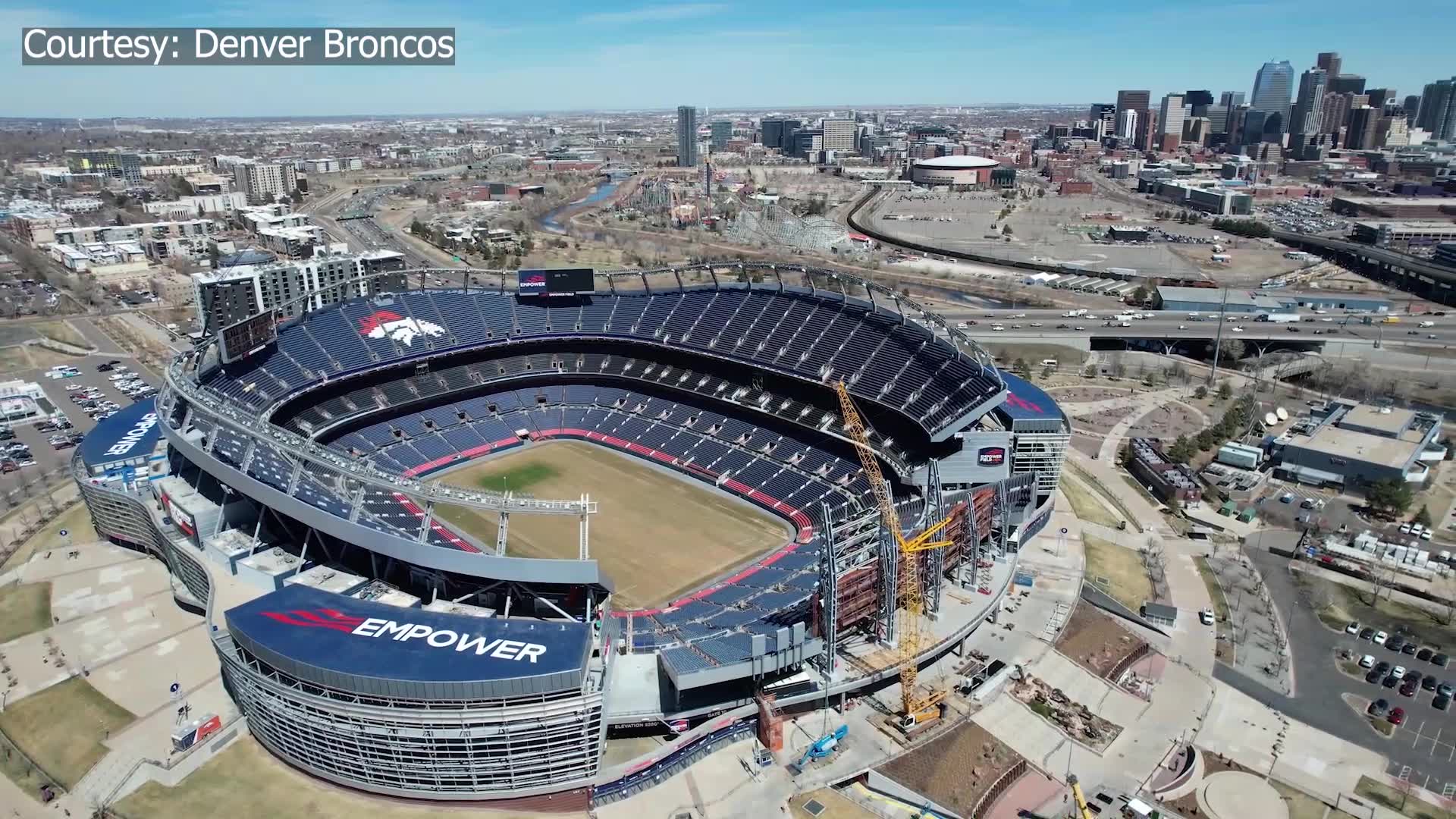 Empower Field at Mile High renovations