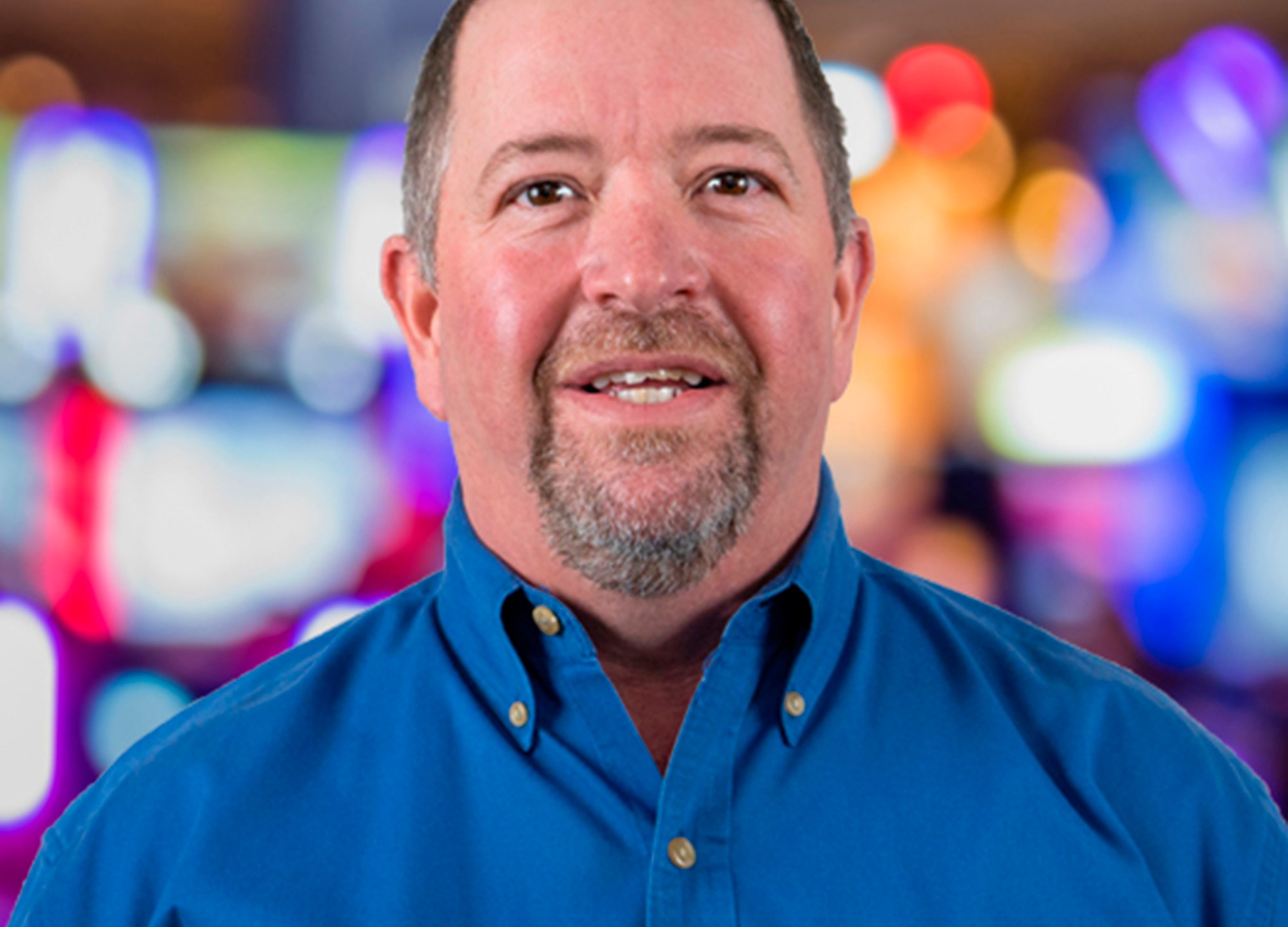 This photo provided by Shaffer Distributing in May 2023, shows Marty Turner, director of vending sales for the company. Vending machines that have long been stocked with snacks are getting repurposed to distribute life-saving supplies to help fight the opioid epidemic. A growing number of cities and local governments are making so-called “harm reduction” items, including the overdose-reversal drug naloxone, available for free via machines. (Shaffer Distributing via AP)