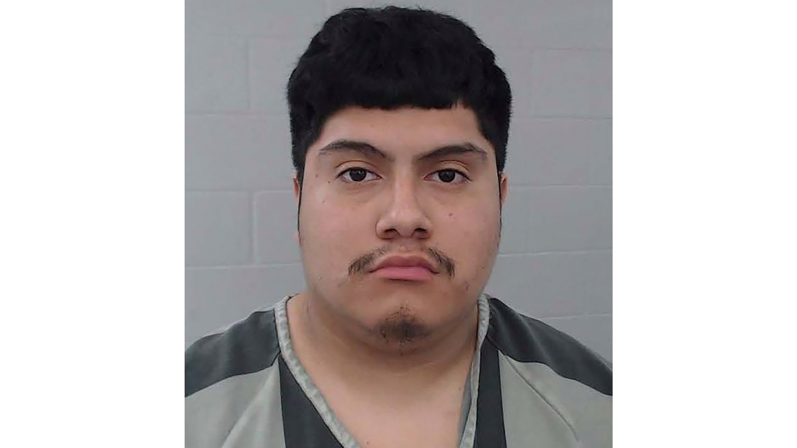 This photo released by the Keene Police Department on Sunday, May 14, 2023, shows Angel Gomez. Gomez and a 12-year-old boy have been arrested on murder warrants in the fatal shooting of a Sonic Drive-In employee in Keene, Texas. (Keene Police Department via AP)