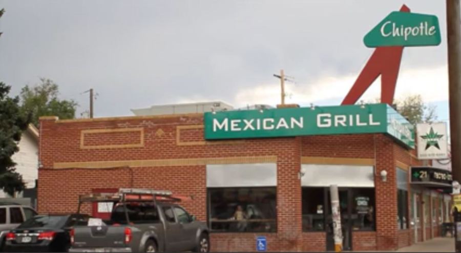 The original Chipotle location