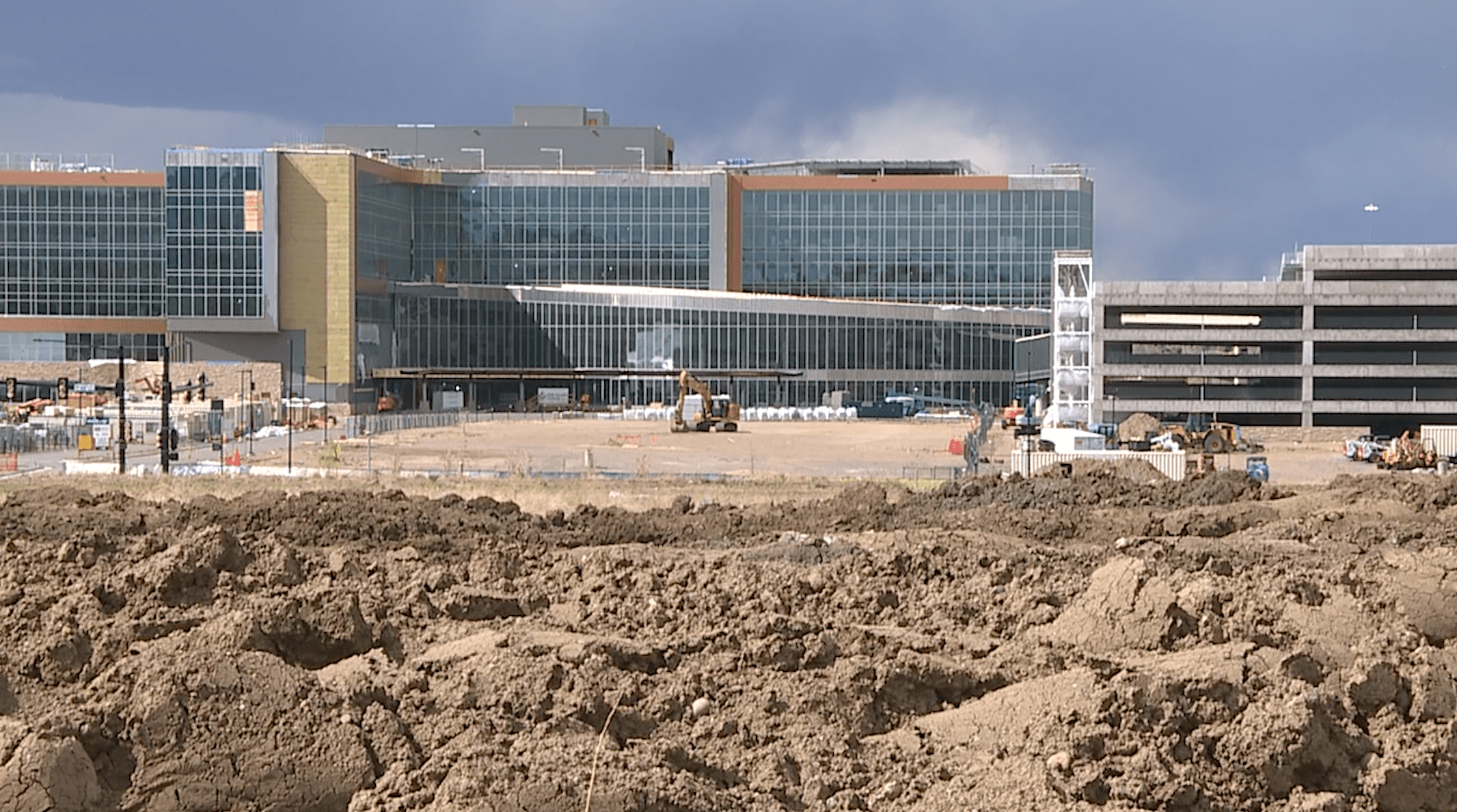 Construction site at SCL Lutheran